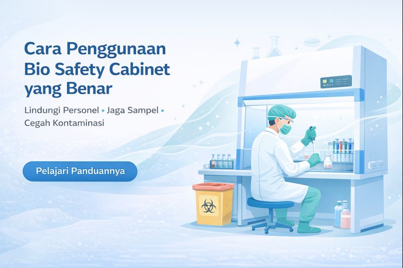 cara penggunaan bio safety cabinet yang benar